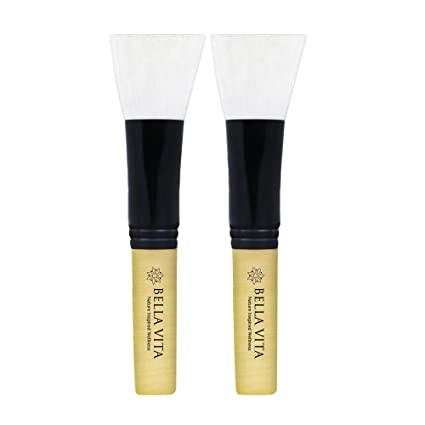 Bella Vita Organic Mini Face Pack Brush 4.2Inch